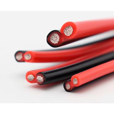 Экстрамягкий силиконовый двойной провод 28AWG 2x0.08мм² Premium, Сечение: 2х0.08мм, Количество: 1 метр погонный, изображение 4 - Edisons