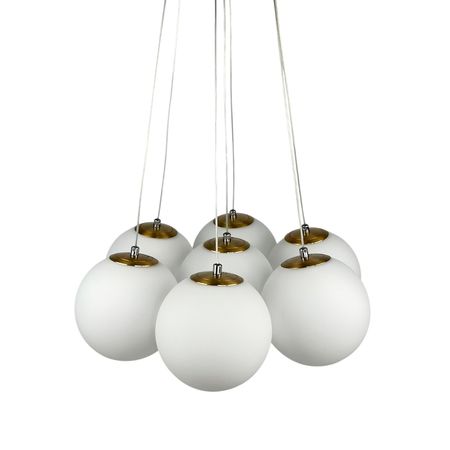 Люстра потолочная Gravity-7 c матовыми плафонами диаметром 130см [CLONE] [CLONE], зображення 9