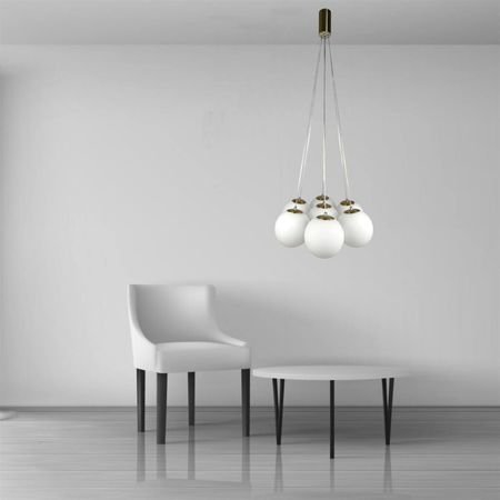 Люстра потолочная Gravity-7 c матовыми плафонами диаметром 130см [CLONE] [CLONE], зображення 4