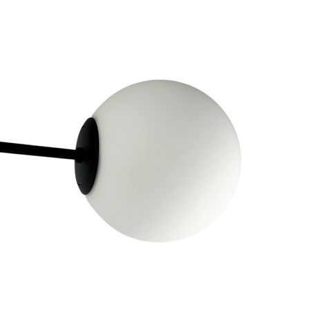 Люстра в сучасному стилі Aurea зі скляними кулями діаметром 150мм, зображення 5