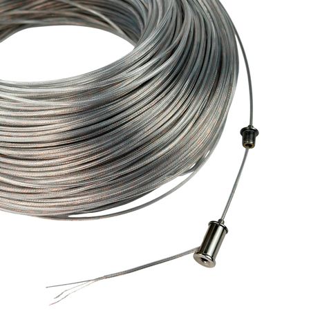 Провод-трос 2х0,2 диаметром 2,4мм с покрытием ПВХ Прозрачный, Сечение: 2х0,2мм, изображение 3 - Edisons