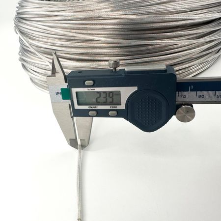 Провод-трос 2х0,2 диаметром 2,4мм с покрытием ПВХ Прозрачный, Сечение: 2х0,2мм, изображение 5 - Edisons