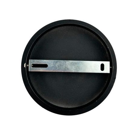 Розетка потолочная D120 и диск d140 накладного монтажа черная, изображение 5 - Edisons