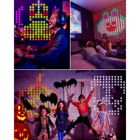 Светодиодная smart гирлянда-занавес 400LED 2х2м RGB IP44 з пультом ДУ и управлением со смартфона от 220В, изображение 14 - Edisons