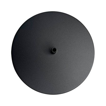 Розетка потолочная D180 H27 черная с П-образным креплением, изображение 6 - Edisons