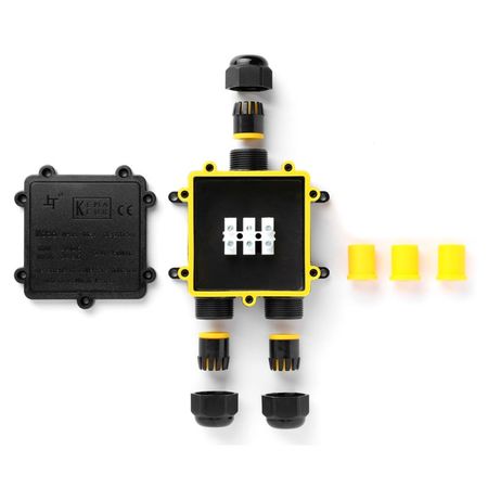 Коробка распределительная герметичная M686-Y 3xM25 (8-12мм) IP68, изображение 6 - Edisons