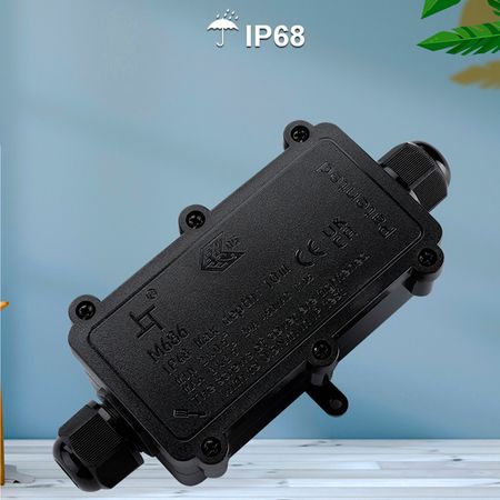 Коробка распределительная герметичная M686-2-B 2xM20 (6-11мм) IP68, изображение 7 - Edisons