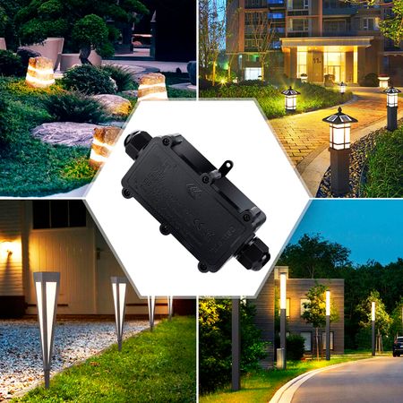 Коробка распределительная герметичная M686-2-B 2xM20 (6-11мм) IP68, изображение 9 - Edisons