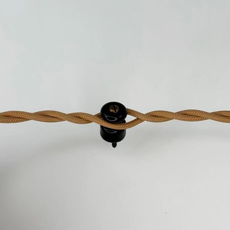 Ролик ізолятор керамічний для ретро проводки SOFTY Choco (Уцінка) [CLONE], Количество: 1 шт., Color: Black, зображення 12