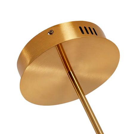 Розетка потолочная D130 H33 под драйвер 170W золотая, изображение 6 - Edisons