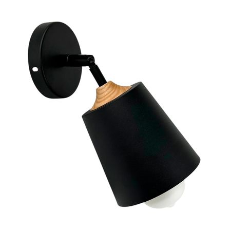 Настенный светильник Trevon с металлическим плафоном черный [CLONE] [CLONE], зображення 9