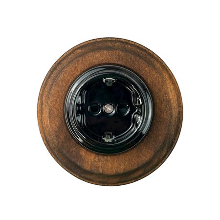 Рамка дерев'яна Keruida темна на 1 пост для прихованного монтажу, зображення 11