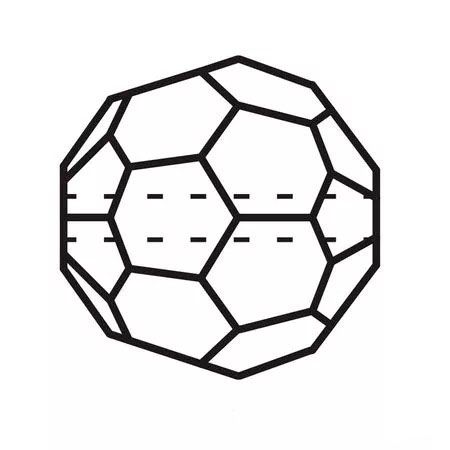Гранована бусина чорна 10 мм (набір 10 шт), зображення 2