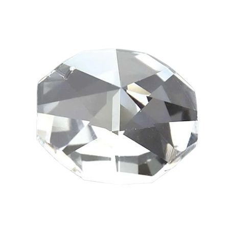 Восьмигранная бусина 24 мм 10 шт стекло хрусталь для люстр и декора, изображение 3 - Edisons