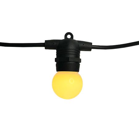 Вулична ретро гірлянда Стрінг Лайт Е27 IP65 (1 патрон Е27 на 1 метр) Вибір довжини кратно 1 м Premium, зображення 13