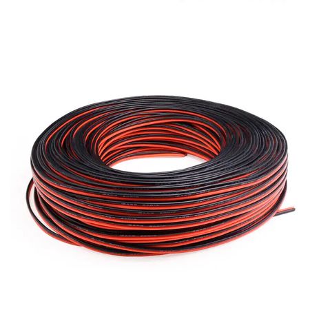 Бухта 200 м Екстрам'якого силіконового подвійного провода 28AWG 2x0.08мм² Premium, Переріз: 2х0.08мм, Кількість: бухта, зображення 2