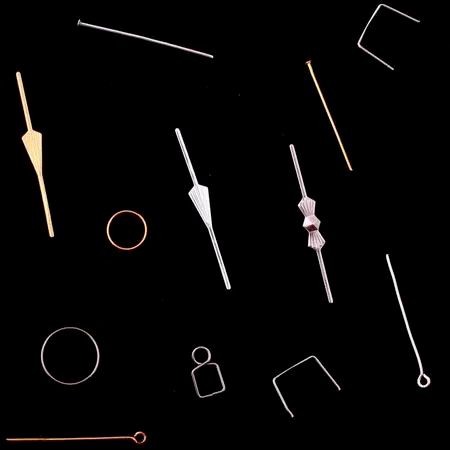 Фітинг метелик для бусин і підвісок 60мм (набір 10 шт) Silver, Довжина фітінга, мм: 60, зображення 2