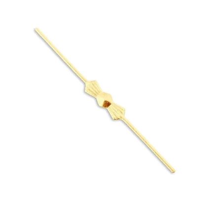 Фітинг метелик для бусин і підвісок 45мм (набір 10 шт) Gold, Довжина фітінга, мм: 45