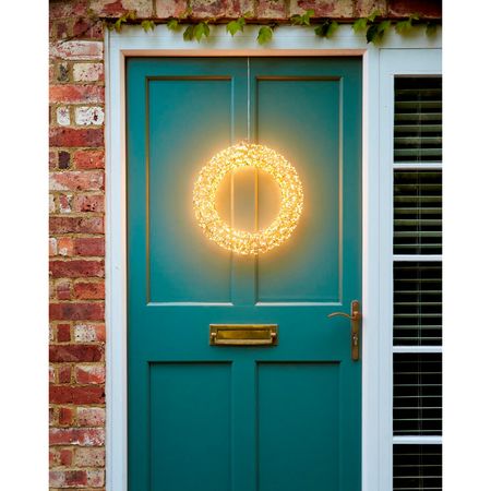 Світлодіодний новорічний вінок DecoLUX 50см 3000LED супер яскравий з м'яким мерехтінням об'ємний, Діаметр, мм: 500, Кількість джерел світла: 3000, Спосіб поставки: зібраний світлодіодний вінок, зображення 23