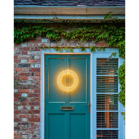 Світлодіодний новорічний вінок 40 см 300LED тепле світло [CLONE] [CLONE] [CLONE] [CLONE] [CLONE] [CLONE], Діаметр, мм: 1100, Кількість джерел світла: 8000, Спосіб поставки: зібраний вінок, зображення 24