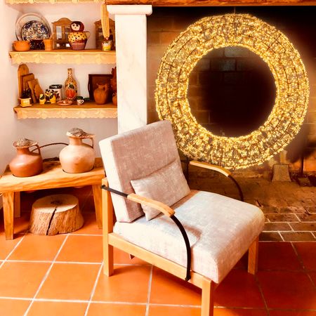 Світлодіодний новорічний вінок DecoLUX 75 см 4000LED супер яскравий з м'яким мерехтінням об'ємний, Діаметр, мм: 750, Кількість джерел світла: 4000, Спосіб поставки: зібраний світлодіодний вінок, зображення 27