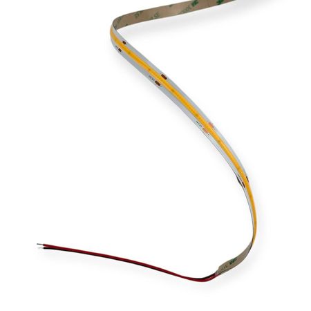 Преміум LED стрічка COB 24V 14W 4000K (нейтральний) 1400Lm CRI90 10mm, зображення 4
