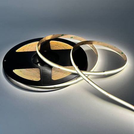 Преміум LED стрічка COB 24V 14W 4000K (нейтральний) 1400Lm CRI90 10mm, зображення 2