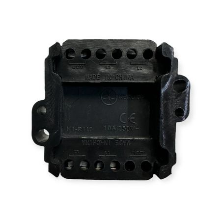 Ретро выключатель керамический SOFTY Choco 1-клавишный с бронзовой ручкой без рамки, Тип выключателя: одноклавишный, Цвет основы: шоколадный, изображение 6 - Edisons