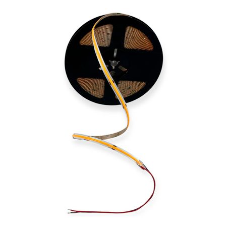 Преміум LED стрічка COB 24V 10W 3000K (теплий) 1000Lm CRI90 8mm, зображення 2
