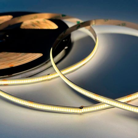 Преміум LED стрічка COB 24V 10W 3000K (теплий) 1000Lm CRI90 8mm, зображення 7