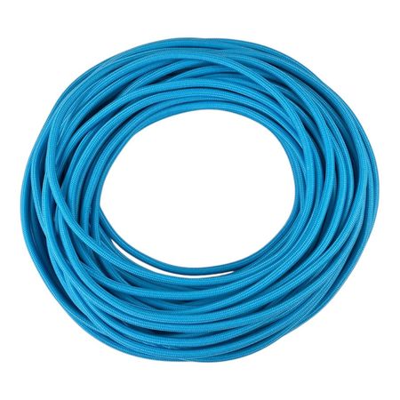 Провод прямой Светло-голубой 2х0,5мм (ГОСТ) в тканевой оплетке Premium, Цвет провода: светло-голубой, изображение 3 - Edisons