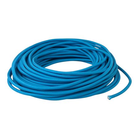 Провод прямой Светло-голубой 2х0,5мм (ГОСТ) в тканевой оплетке Premium, Цвет провода: светло-голубой, изображение 2 - Edisons