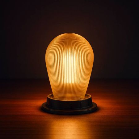 Набор из 10 LED ламп Edisons ST45 Ripple E27 2W 2200K прозрачная пластиковая колба, Количество: набор 10 шт., изображение 2 - Edisons