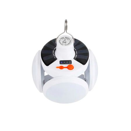 Лампа аккумуляторная Solar Flower-360 USB на 3 часа работы (улучшенная), изображение 3 - Edisons