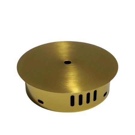 Розетка потолочная D130 H33 под драйвер 170W золотая, изображение 3 - Edisons