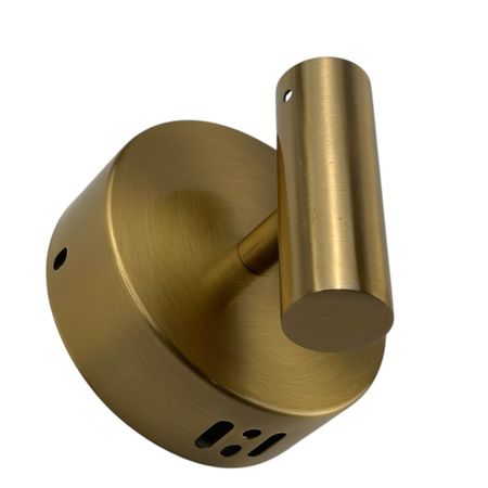 Розетка настенная D100 H25 для крепления неона диаметром 24-25мм Бронза, изображение 3 - Edisons