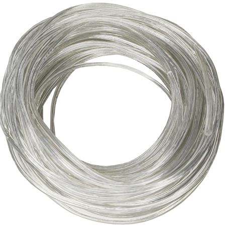 Бухта 300 м Проводу ПВЗ 2х0,5 діаметром 5 мм в подвійній ізоляції Прозорий Premium, зображення 2
