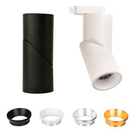 Трековий світильник Round чорний 12W 3000K Premium, зображення 3