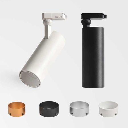 Трековий світильник Real чорний 12W 3000K Premium, зображення 4