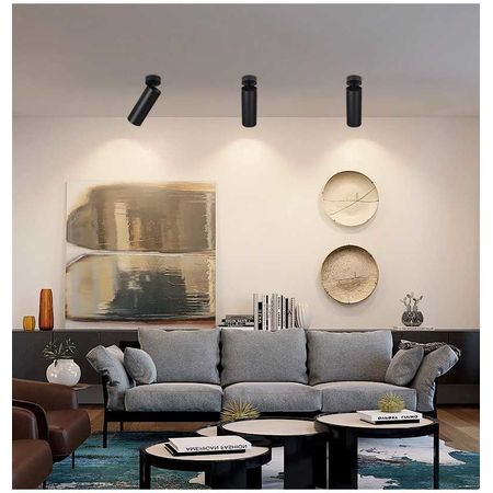 Трековий світильник Real чорний 20W 3000K Premium, зображення 6