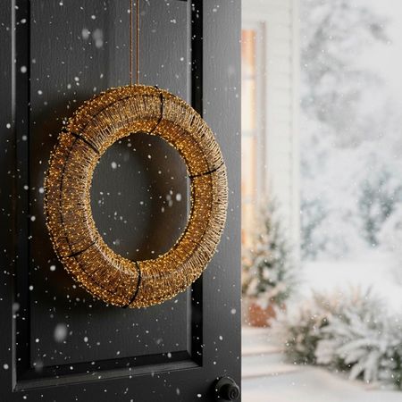 Світлодіодний новорічний вінок DecoLUX 40 см 4000LED супер яскравий з м'яким мерехтінням об'ємний, Діаметр, мм: 400, Кількість джерел світла: 4000, Спосіб поставки: зібраний світлодіодний вінок, зображення 19