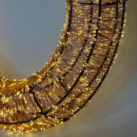 Світлодіодний новорічний вінок DecoLUX 40 см 3000LED супер яскравий з м'яким мерехтінням об'ємний, Діаметр, мм: 400, Кількість джерел світла: 3000, Спосіб поставки: зібраний світлодіодний вінок, зображення 12