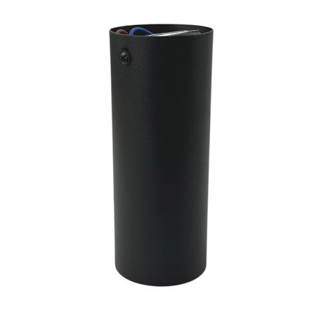 Потолочная розетка D60 H150 металлическая под драйвер Черная, изображение 5 - Edisons