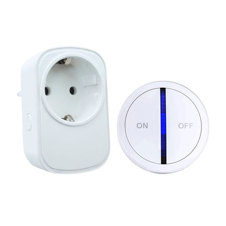 Комплект из умной беспроводной розетки SW-R08 и 1-канальной клавиши CA2, изображение 3 - Edisons
