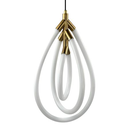 Люстра стельова Calista з гнучкого неону діаметром 20 мм, зображення 4