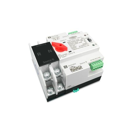 Автомат ввода резерва TOMZN TOQ5 2P 230V125A, изображение 3 - Edisons