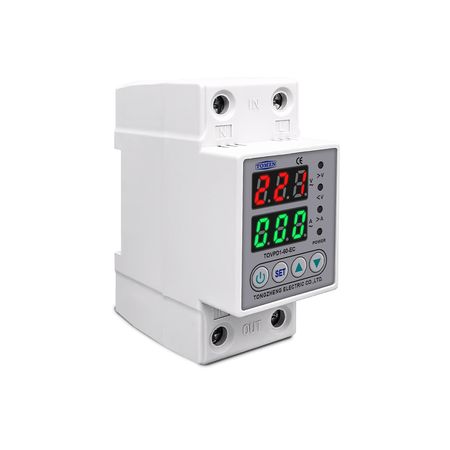 Реле защиты от перепадов напряжения TOMZN TOVPD1-60-EC 230V 60А, изображение 3 - Edisons