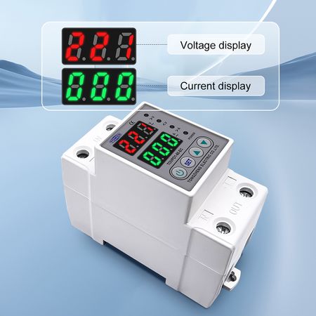 Реле защиты от перепадов напряжения TOMZN TOVPD1-60-EC 230V 60А, изображение 4 - Edisons