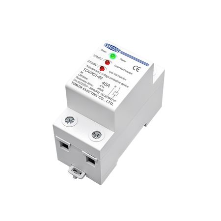 Реле защиты от перепадов напряжения TOMZN TTOVPD1-60 3LED 230V 40А, изображение 4 - Edisons