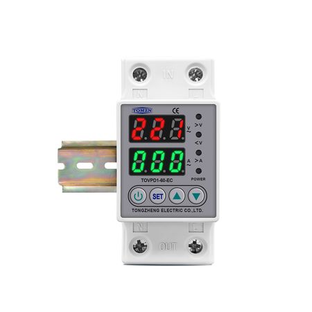 Реле защиты от перепадов напряжения TOMZN TOVPD1-60-EC 230V 60А, изображение 5 - Edisons